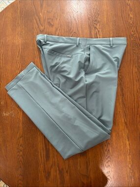 Greg Norman Collection Men's Dress Pants in Sage Green